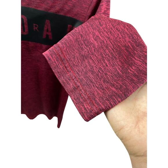 Jordan Red Dri-FIT Hoodie – Youth Large – Black Chest Print - Picture 7 of 11